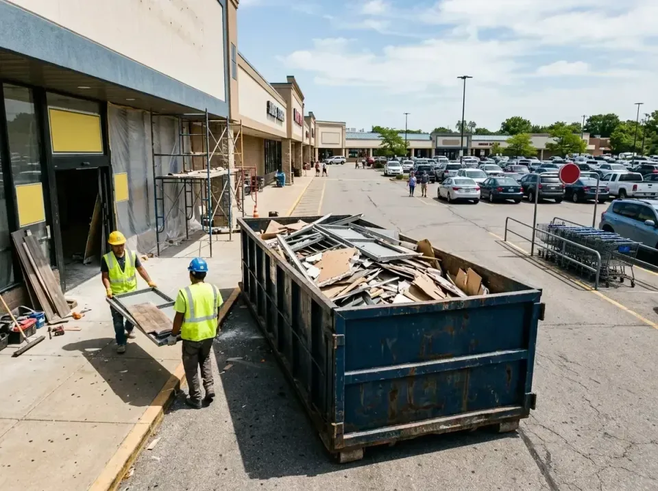 retail-store-renovation-debris-003 — frequently asked questions, Roll-off Dumpster Rentals in Monfort Heights, OH